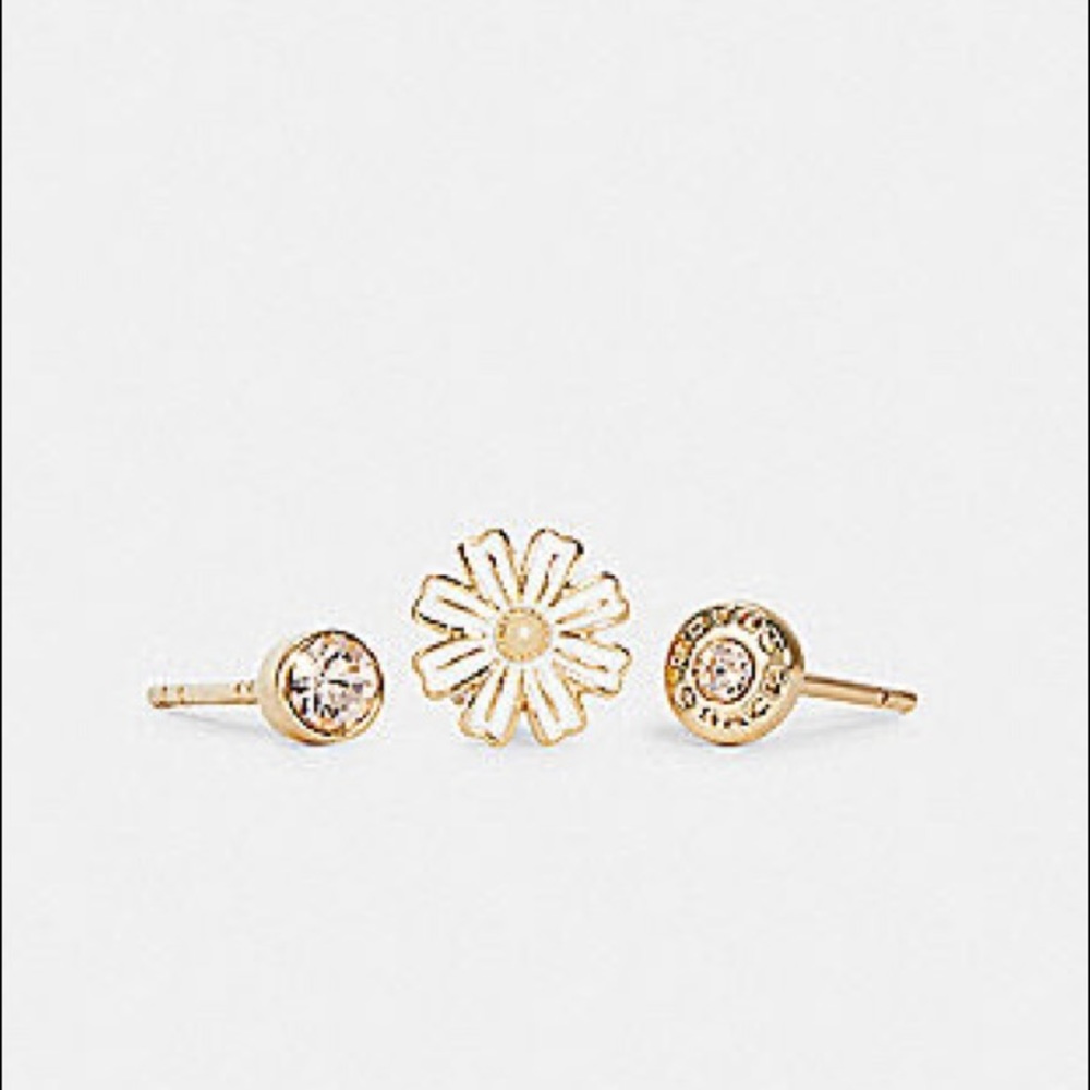 Coach Daisy Stud Earring Set